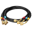 Fieldpiece HR3L – 1/4″ Low Loss Valves Hose Set – 3 Pack
