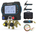 Si-RM450 Digital Refrigerant Manifold kit 6 (with Probes, Hoses & Vac Stat)