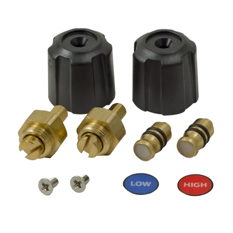 Fieldpiece Manifold Hi & Lo Seal & Handle Kit for SMAN3, SMAN360, SM380VINT