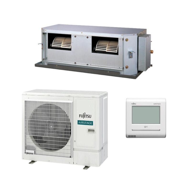Fujitsu High Static Ducted Single Phase Set 10.0kW