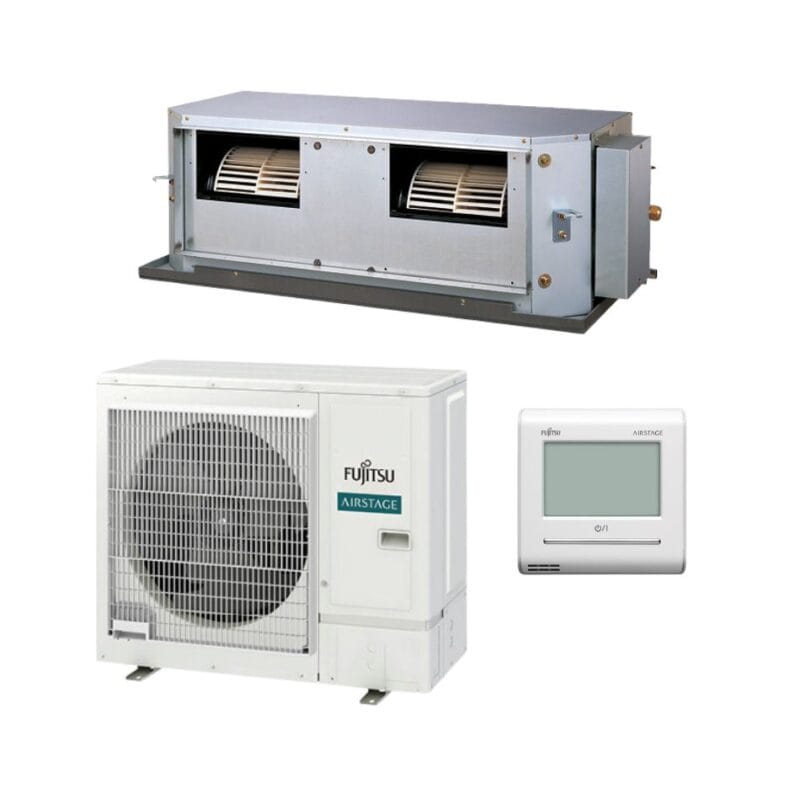 [SET-ARTH36KHTA-3PH] Fujitsu High Static Ducted Three Phase Set 10.0kW