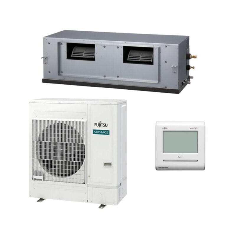 Fujitsu High Static Ducted Single Phase Set 14.0kW