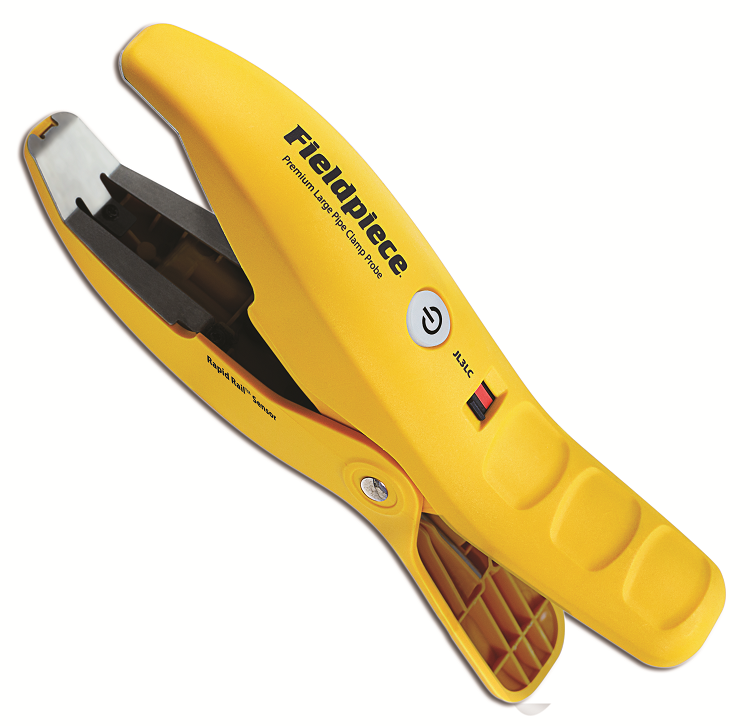 [JL3LC] Fieldpiece Bluetooth Large Pipe Clamp 3/4" to 1 3/8"