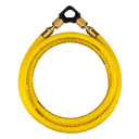 MegaFlow Hose: 6-foot, 3/8" Dia., Yellow, with 1/4" and 1/4" fittings