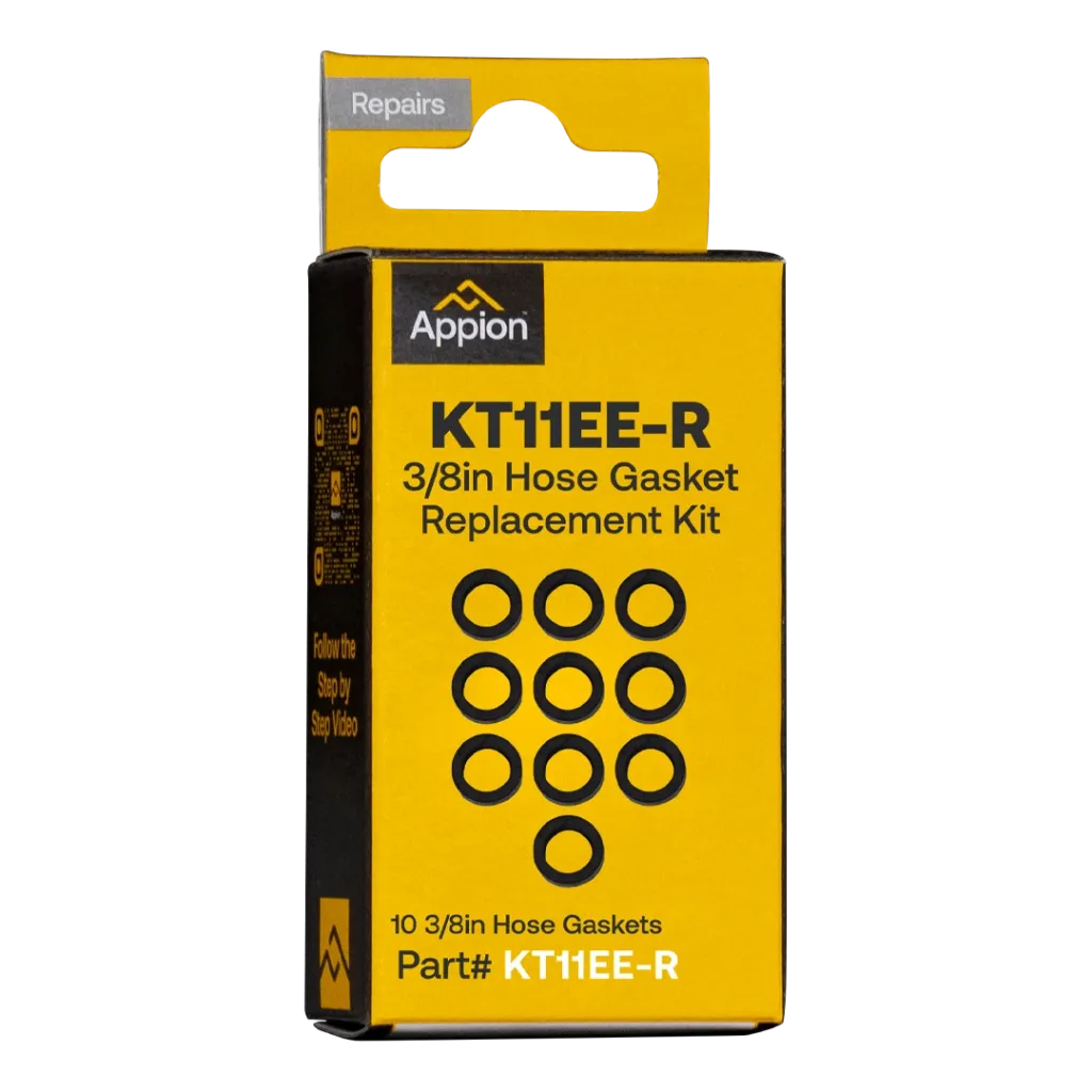 Appion MegaFlow 3/8" Replacement Gasket Kit – KT11EE-R