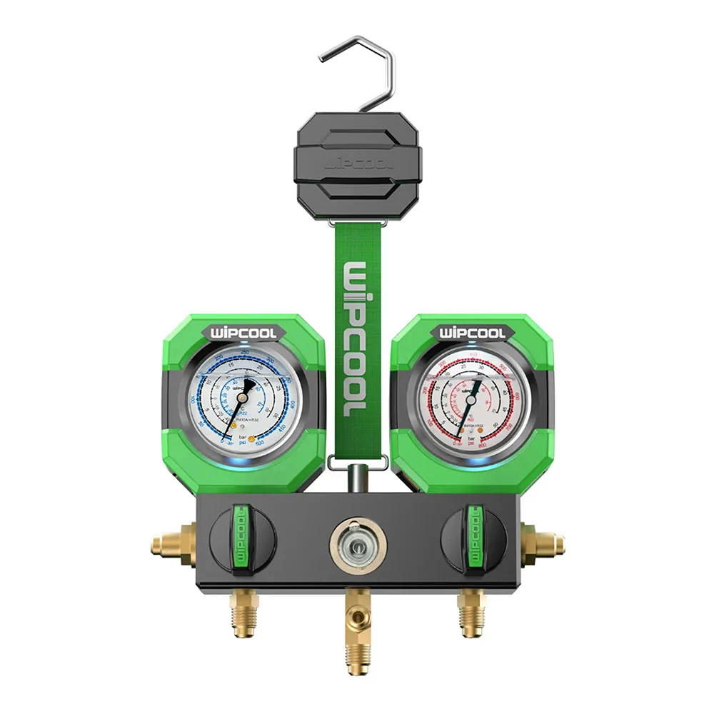 [JV-JAVMG2K] Wipcool 2 Valve Manifold Gauge & Hose Set