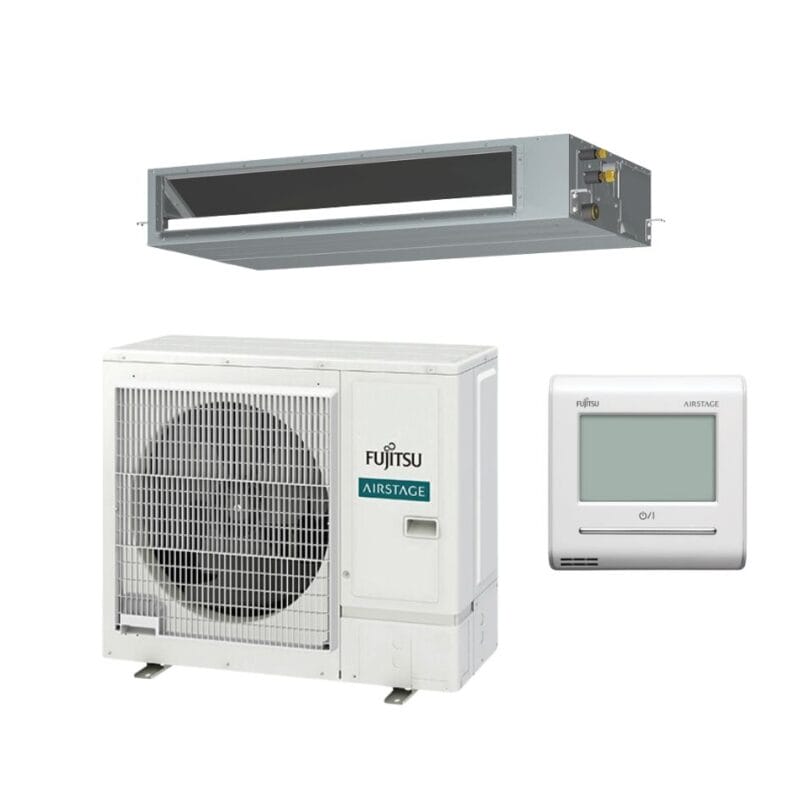 Fujitsu Mid Static Slimline Ducted Single Phase Set 8.5kW