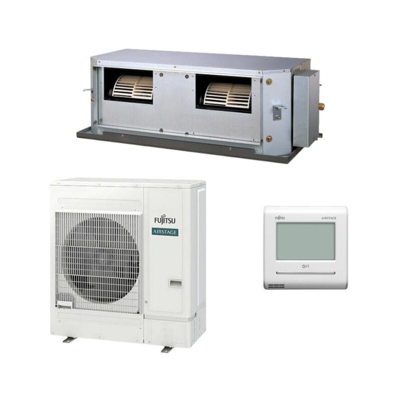 Fujitsu High Static Ducted Single Phase Set 8.5kW