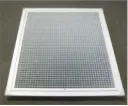 1150 x 550 Hinged Egg Crate Return Air Grill Full Tile
