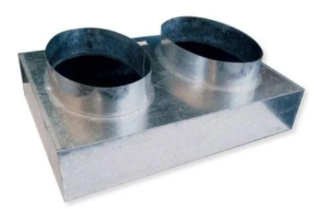 [RAB9050-4040] Return Air Box 900 x 500 - 2 x 400