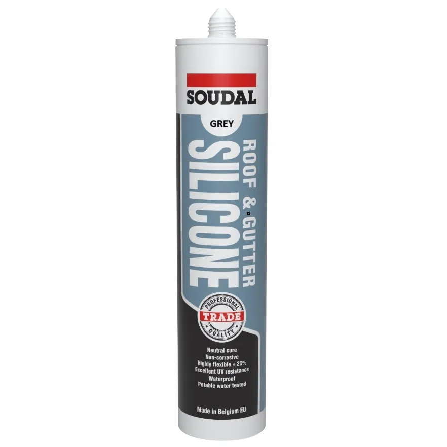 [SIL-GY] Soudal Silicone Sealant Grey