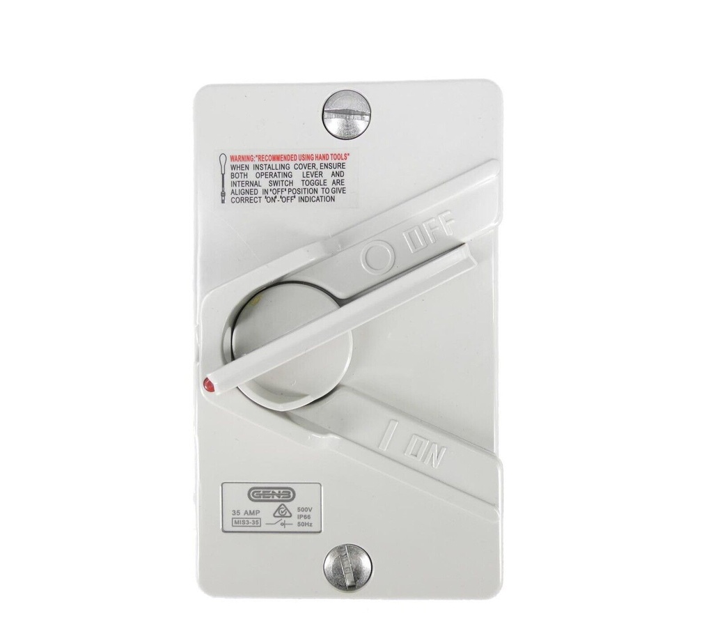 [ISO-3P35] Isolating Switch 3 Pole 35A