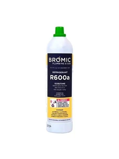 Bromic R600 Disposable Gas Cylinder - 420g