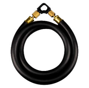[AP-MH120006EEK] MegaFlow Hose: 6-foot 1'2" Dia., Black with 3/8"