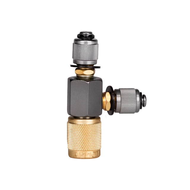 [AP-CTEE14] Appion MegaSeal 1/4" Low-Loss Charging T-Fitting – CTEE14