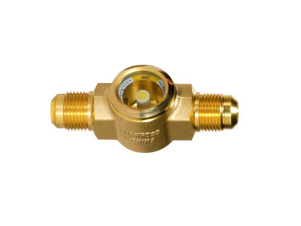 [014-0162] Danfoss Sight Glass  3/8 Male Flare (014-0162)