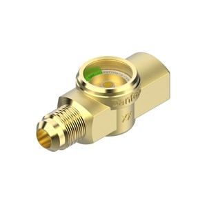 Danfoss Sight Glass  1/2 Male Flare x 1/2 Female Flare  (014-0173)