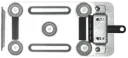 Mounting Plate - Snap on fan clip for Airvent Inline Fan 200mm Series