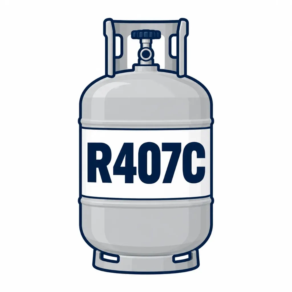 [RF-R407C] R407C Refrigerant Bare (10kg)