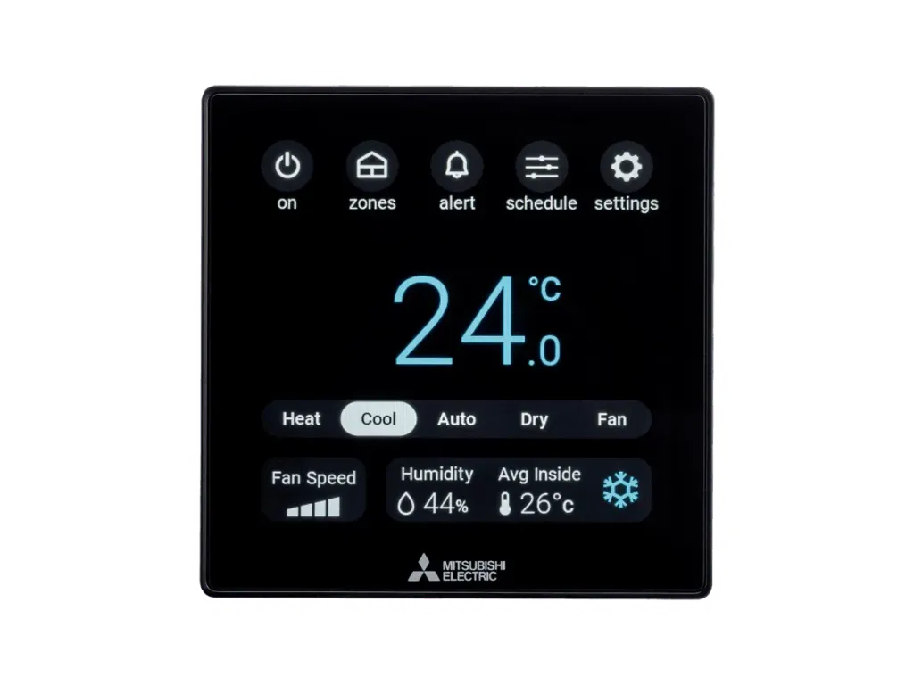 Mitsubishi Electric 4-Zone On/Off 2 Wireless Zone Controller Kit with WiFi