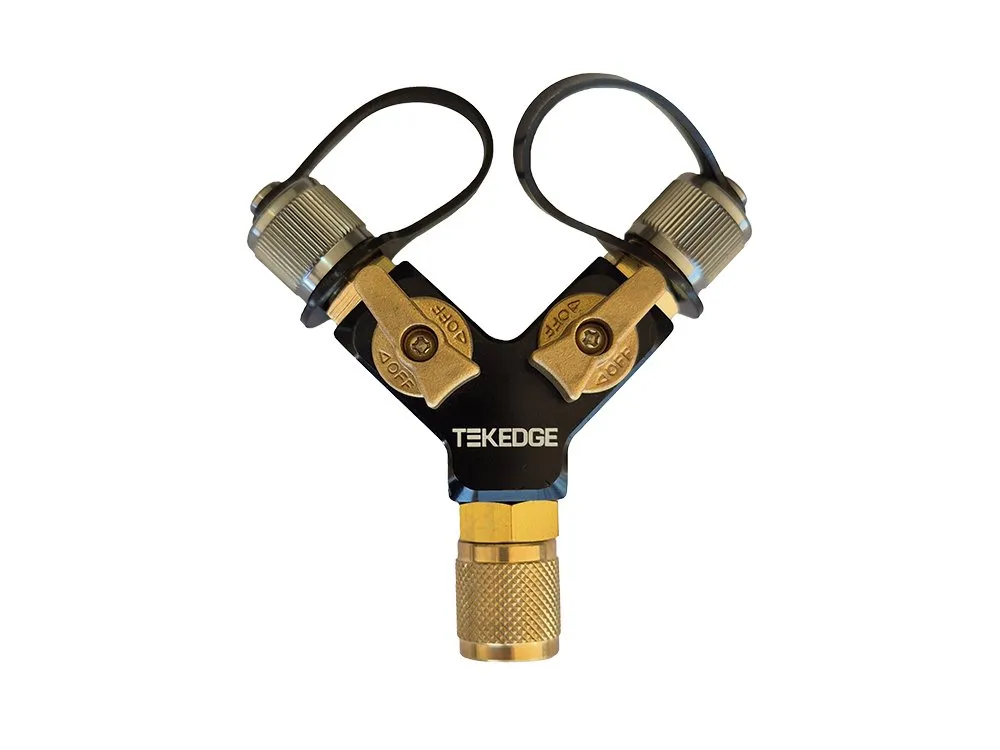 [TE-HFYV2-06] TEKEDGE Hi-Flow Bi-Valve Y Branch
