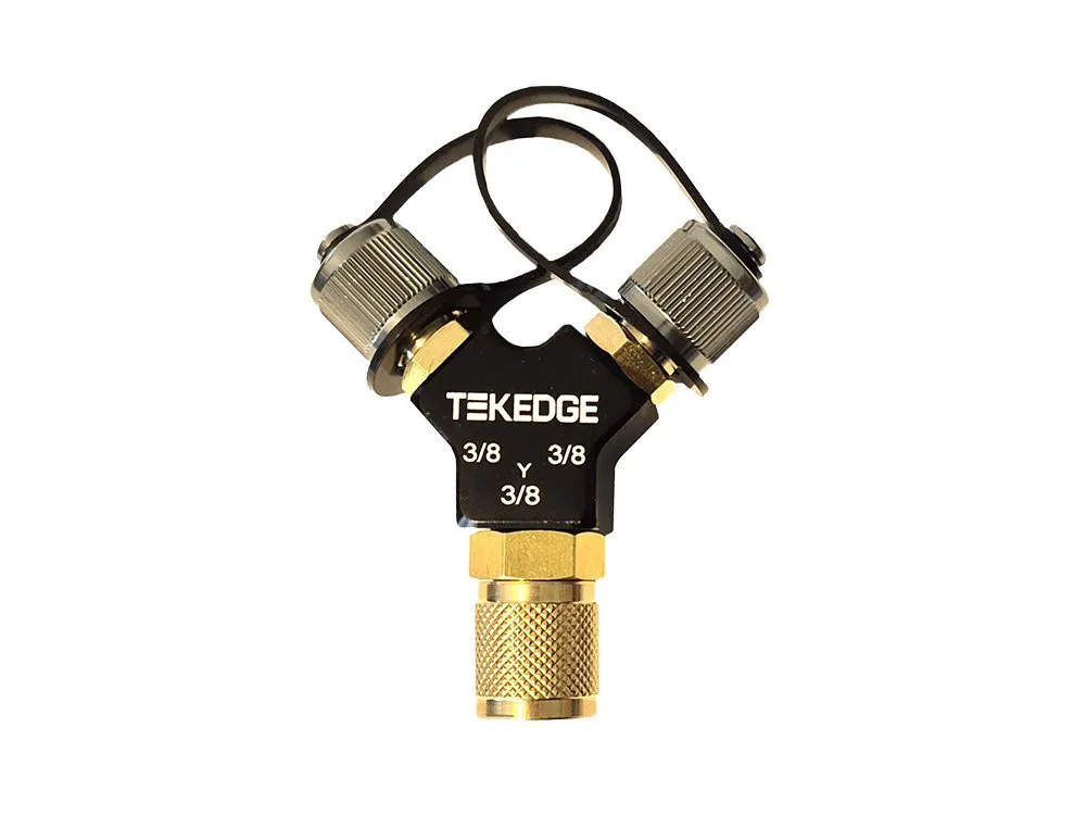 [TE-HFY2-06] TEKEDGE Hi-Flow Y 3/8 x 3/8 x 3/8