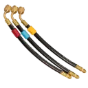 Fieldpiece HR3X – 1/4″ Open Valves Hose Extension Set – 3 Pack