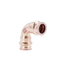 Copper Refrigeration Press Fitting 90° Elbow PxP 7/8"  (3 Pack)