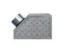 PIR Swirl Tapered Cushion Box with Brace - 400mm